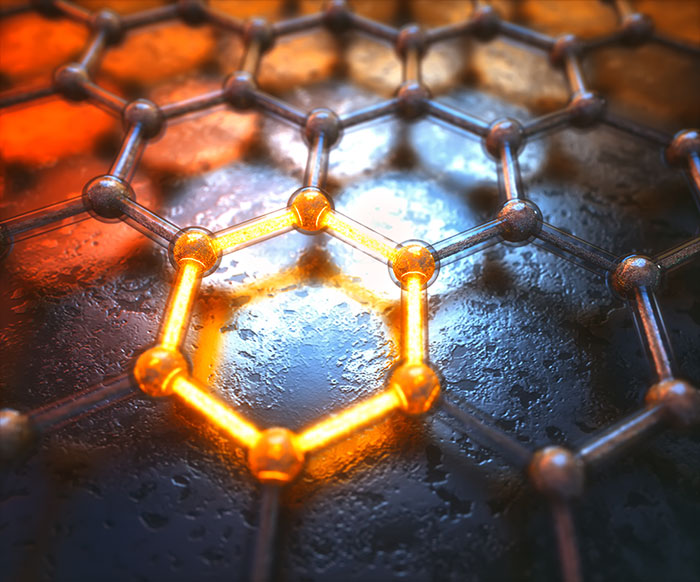 Graphene Hexagonal Atomic Connection Science Technology